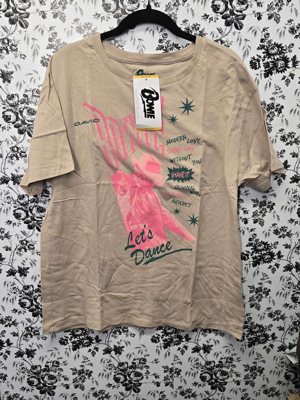 David Bowie "Let’s Dance" Graphic Tee - MEDIUM